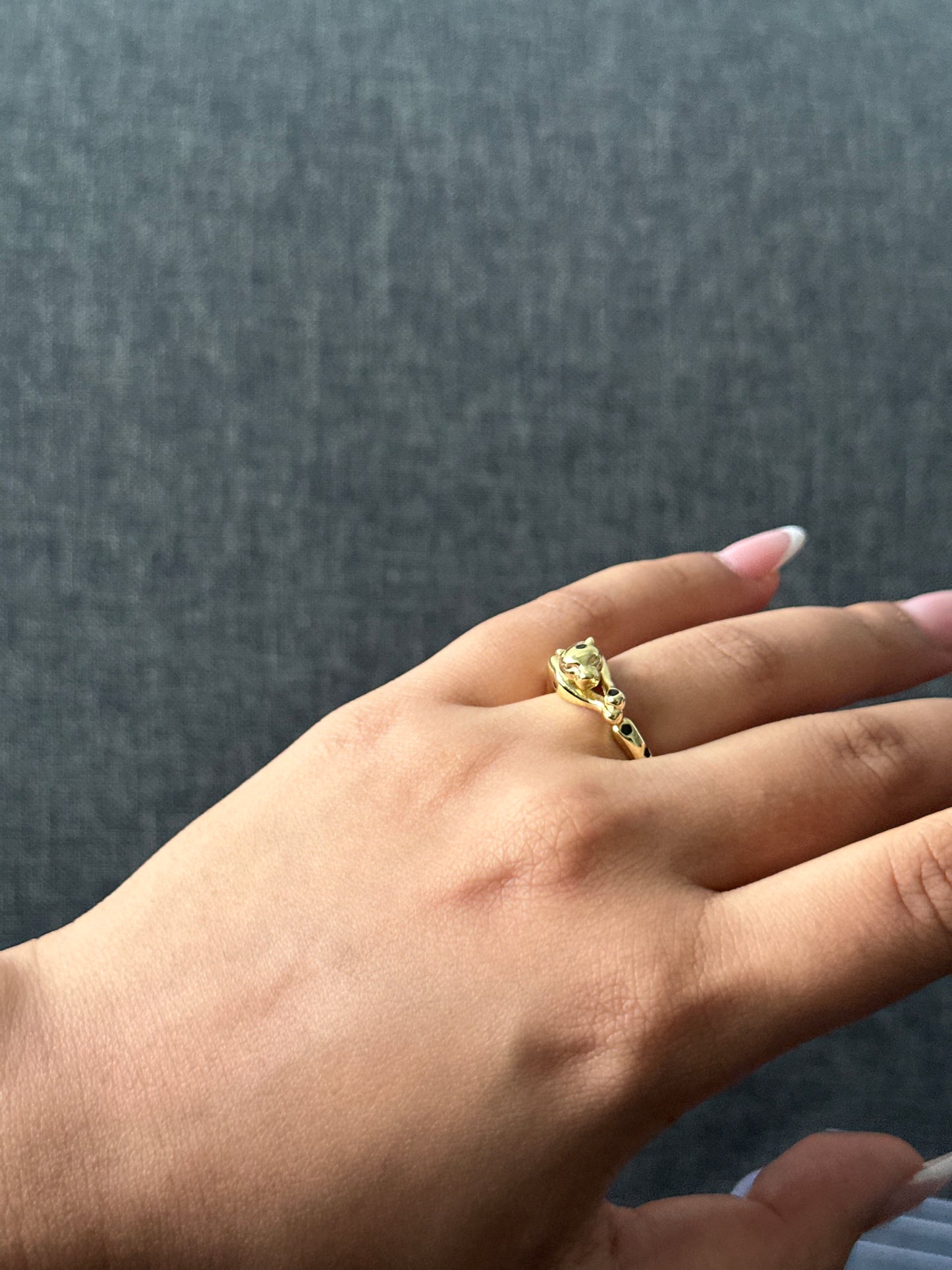 The Golden Panther Ring