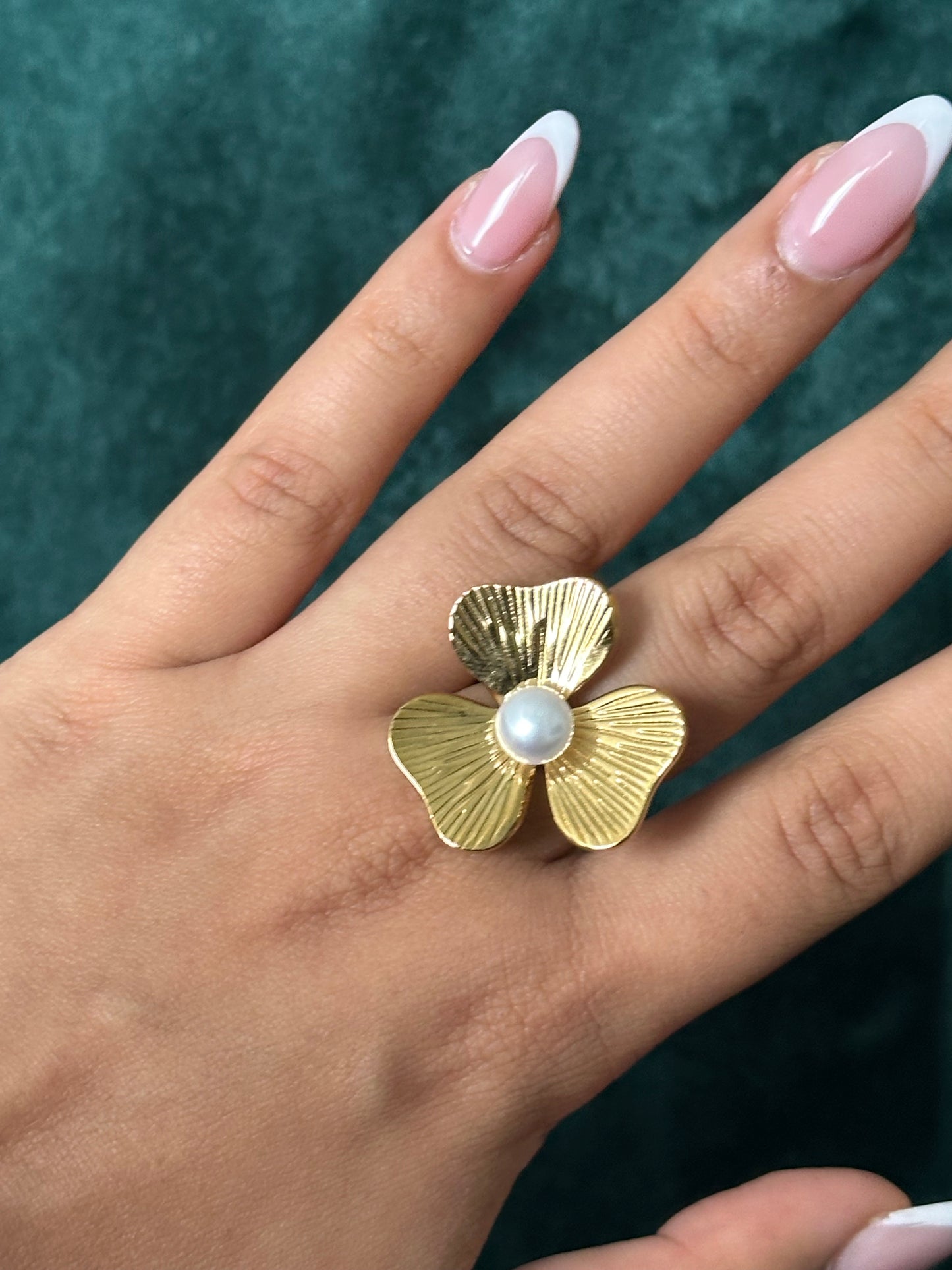 The Flora Pearl Ring