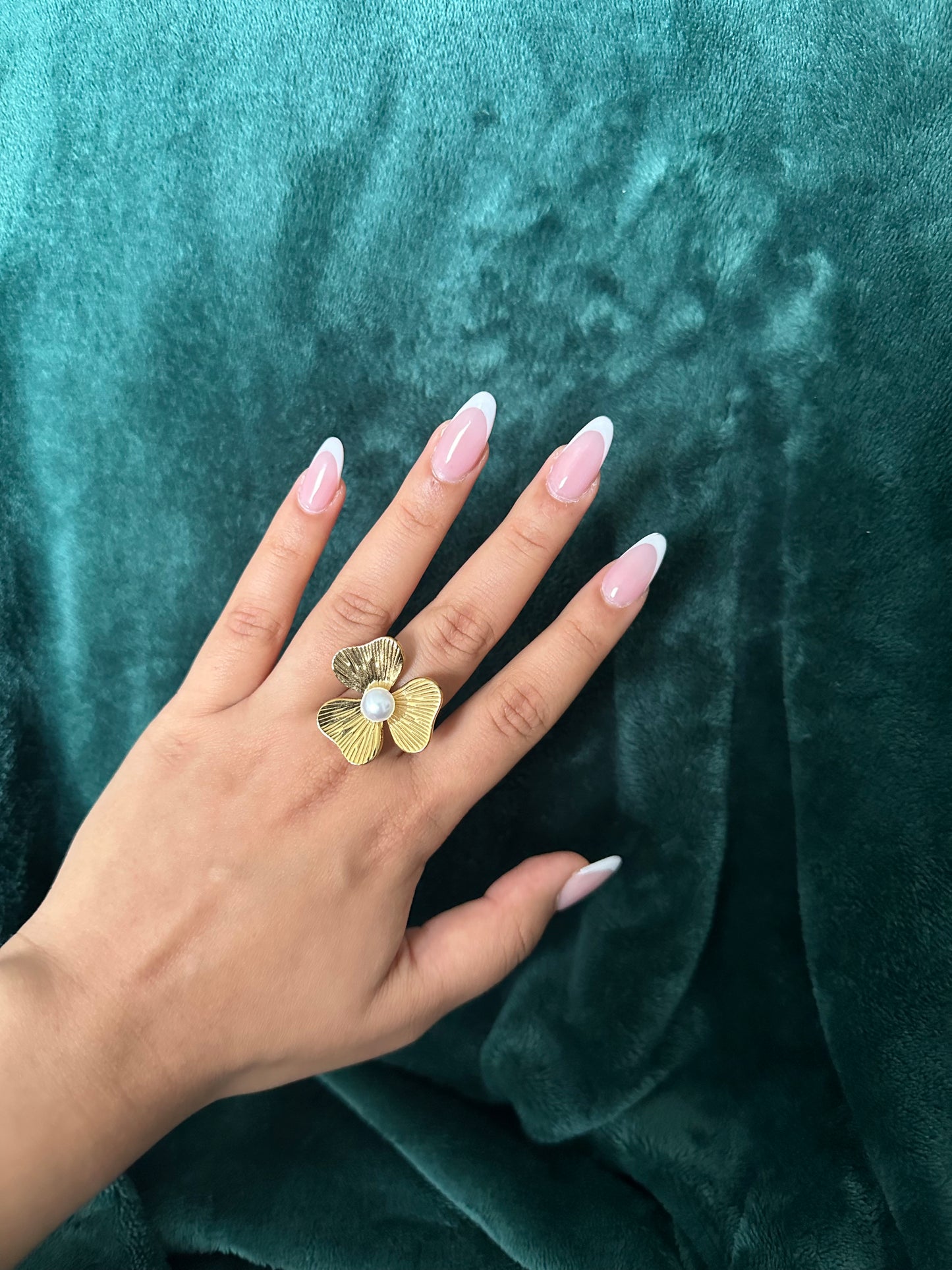 The Flora Pearl Ring