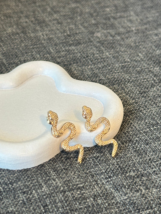 The Winding Viper Studs