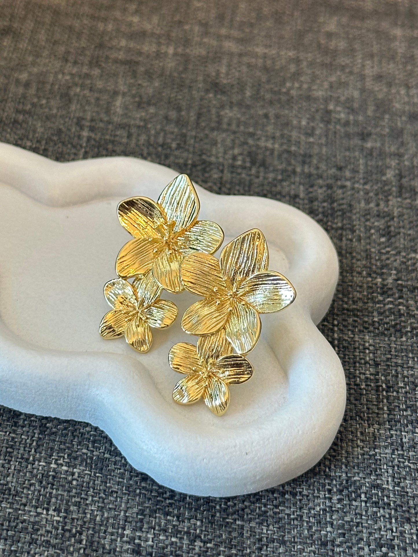 The Gilded Bouquet Studs