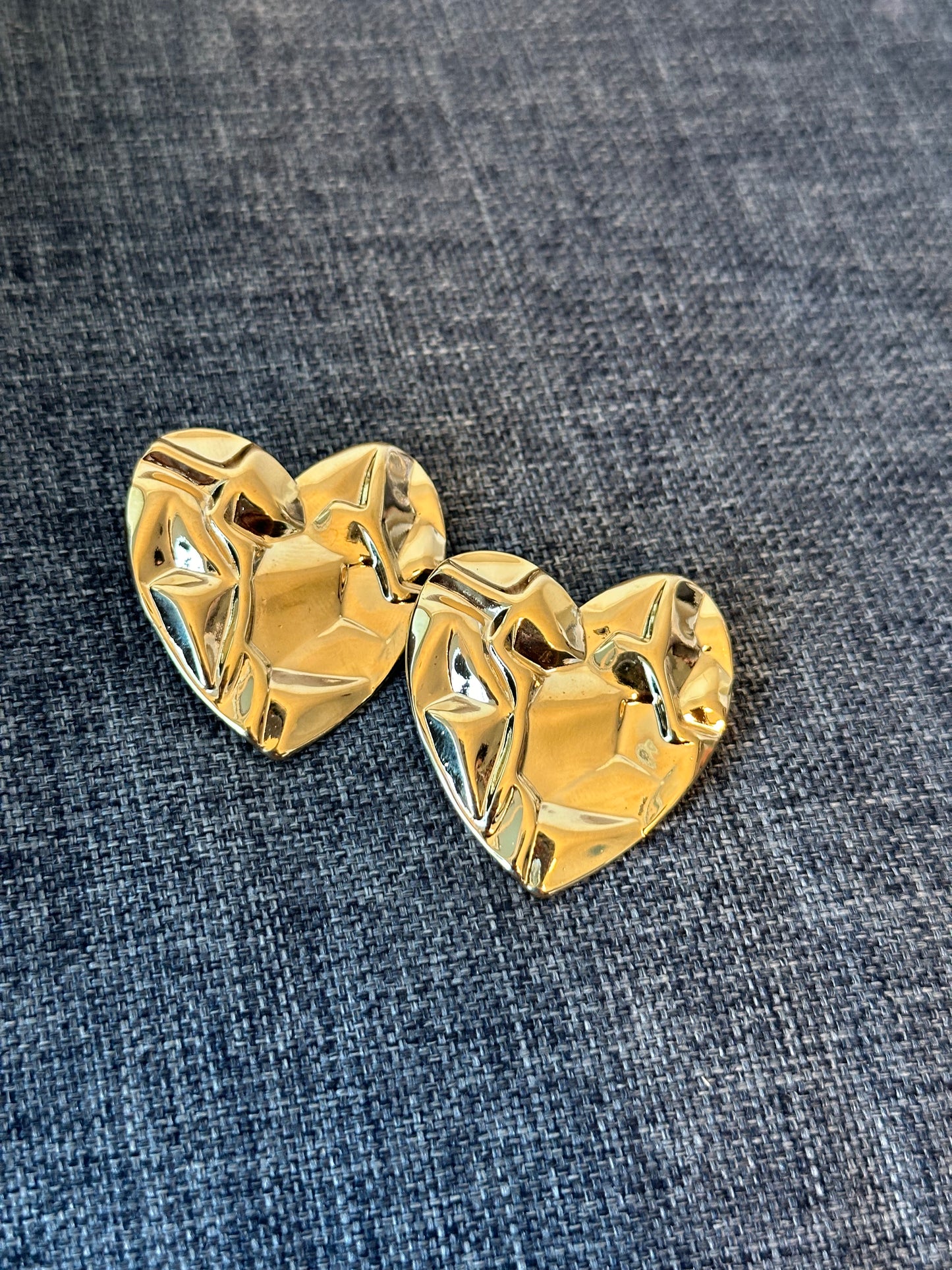 The Crushed Heart Studs