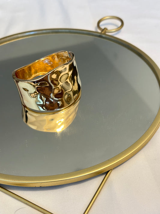 The Gilded Echo Cuff