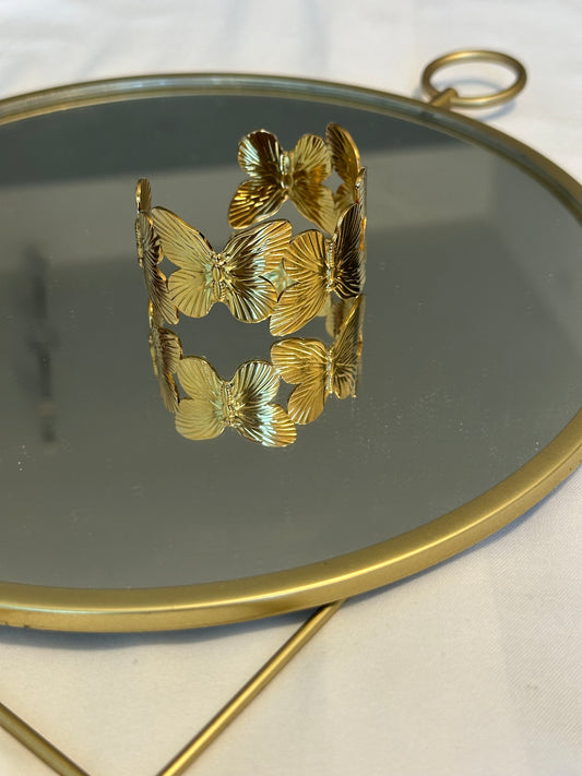 The Golden Flutter Cuff