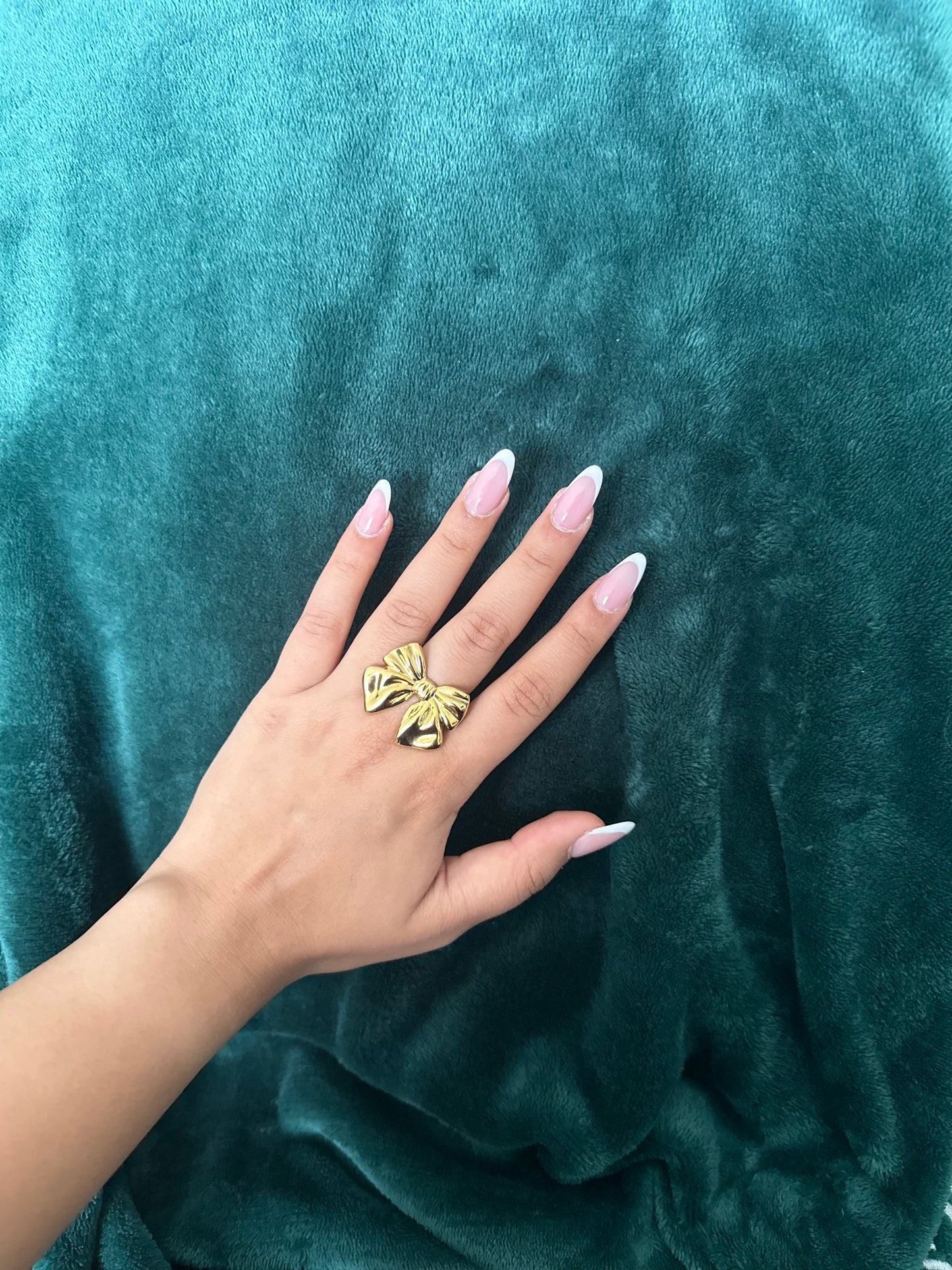 The Gold Bow Statement Ring