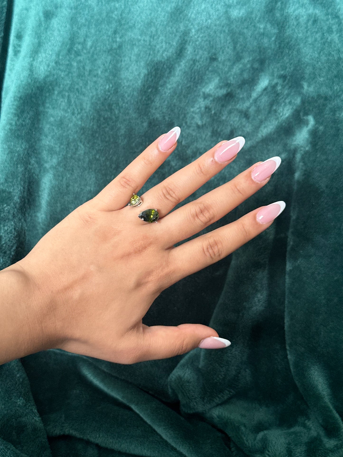 The Twin Pear Ring