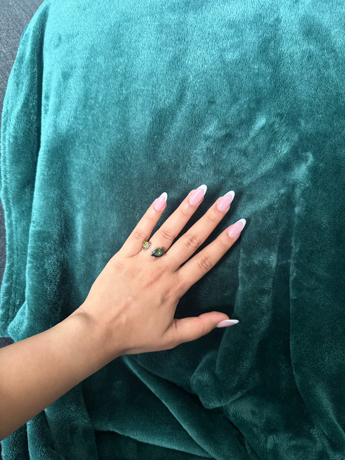 The Twin Pear Ring