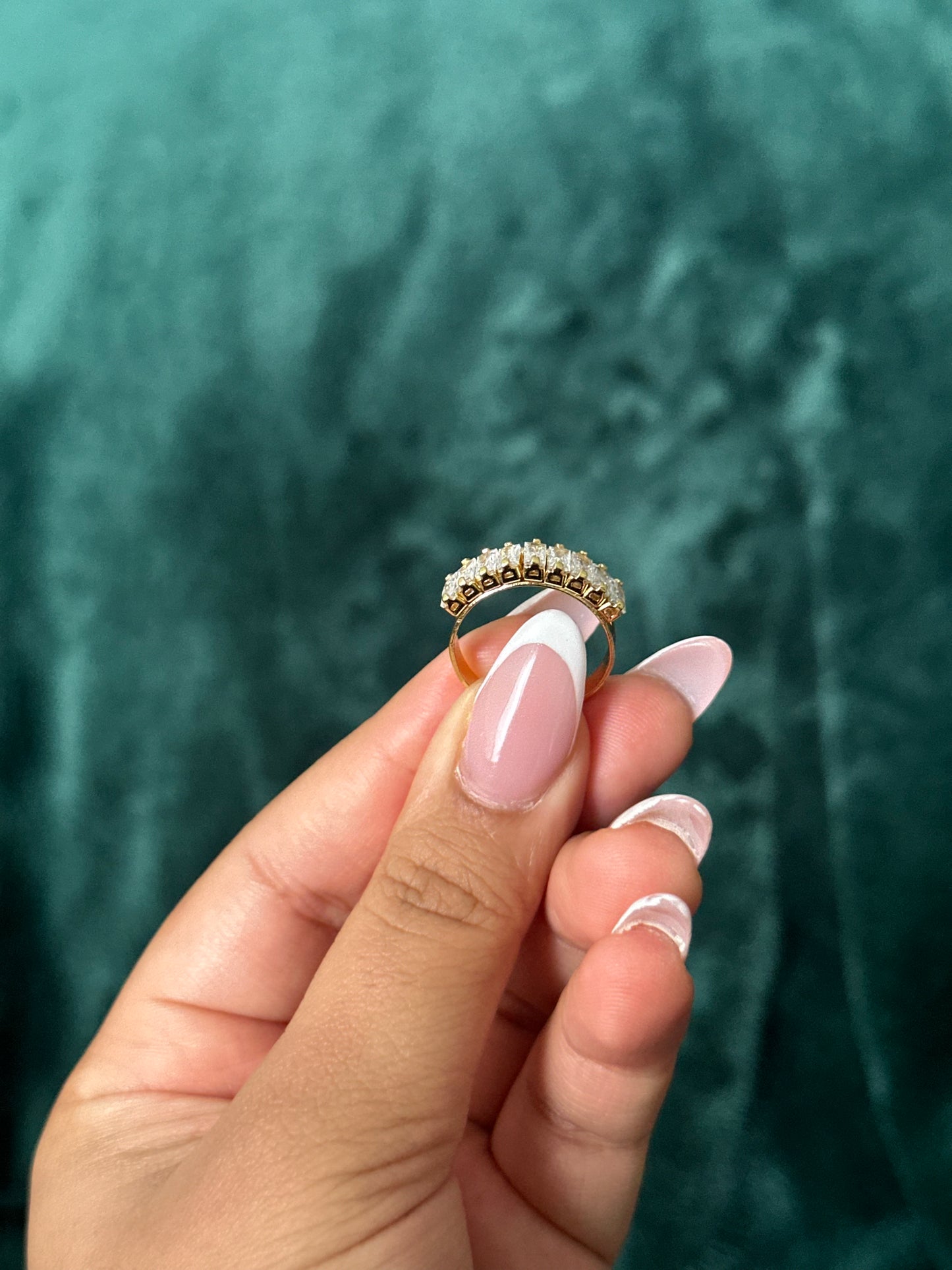 The Baguette Row Ring