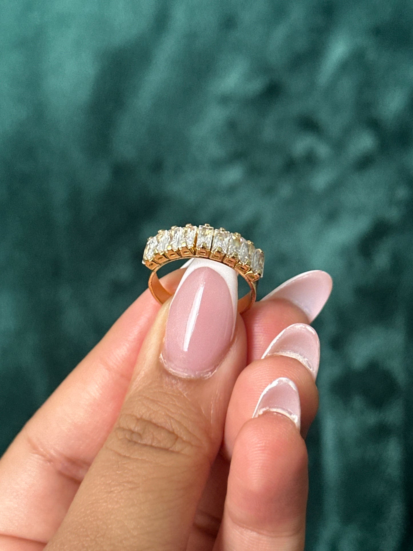 The Baguette Row Ring