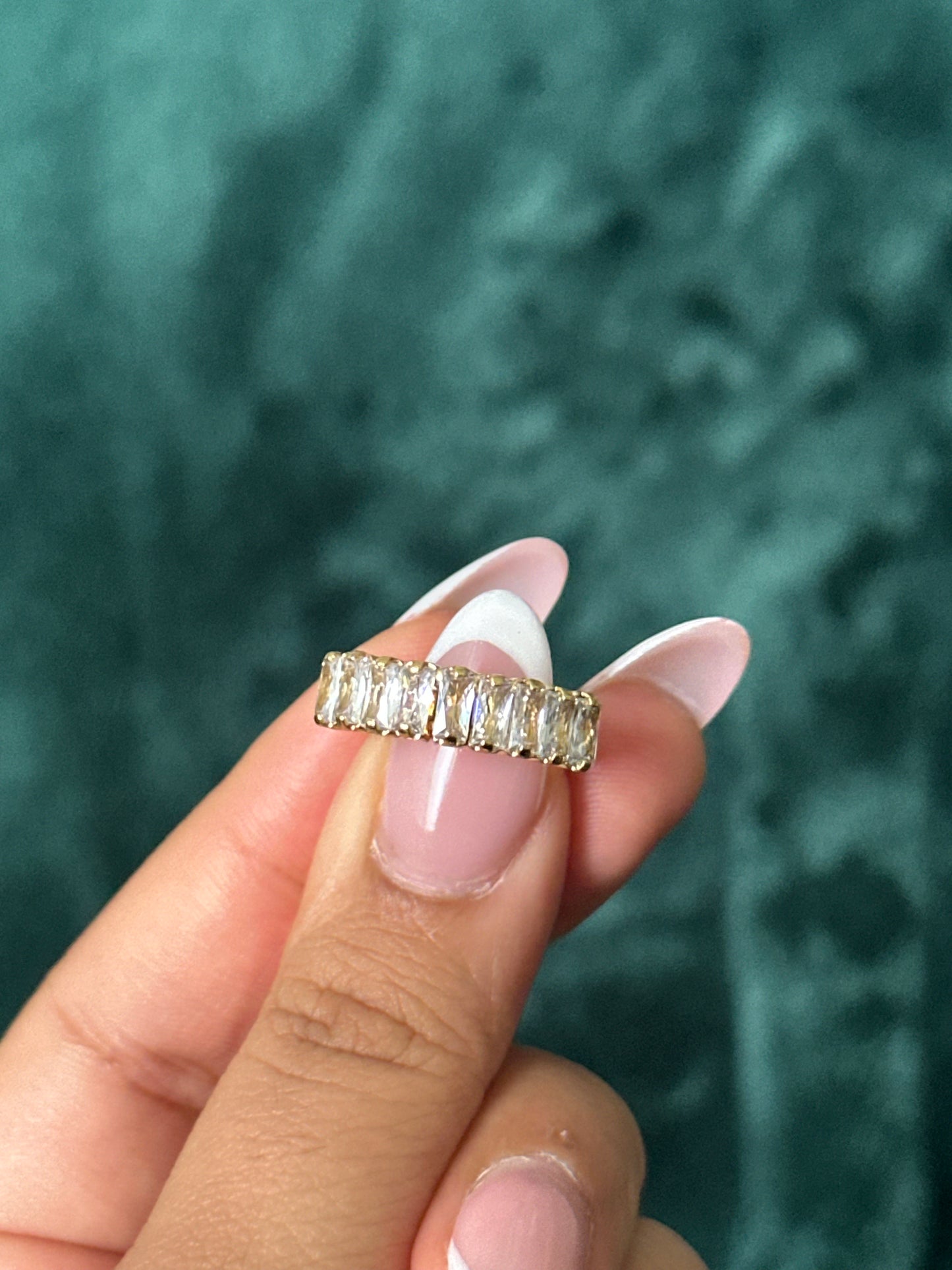 The Baguette Row Ring