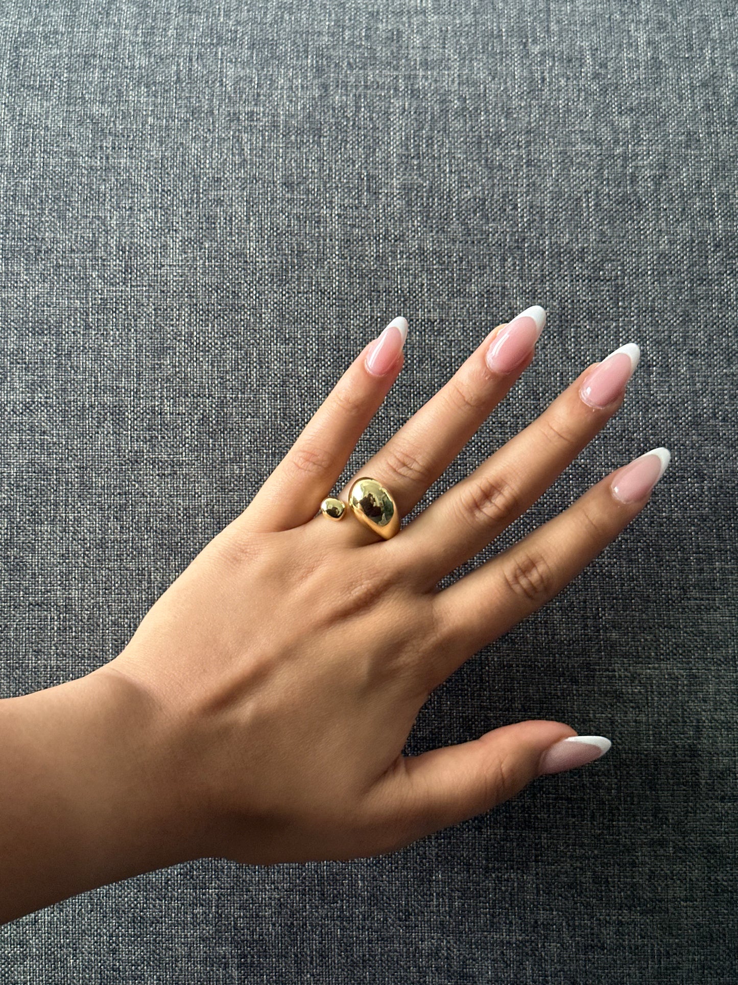 The Gemini Dome Ring